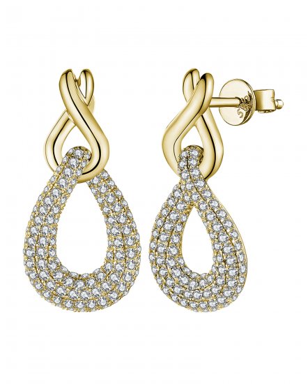 PEAR STYLE DIAMOND DANGLING (TE1682)